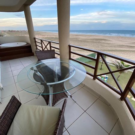 Beachfront Apt & Jacuzzi Taíba Eksteriør bilde