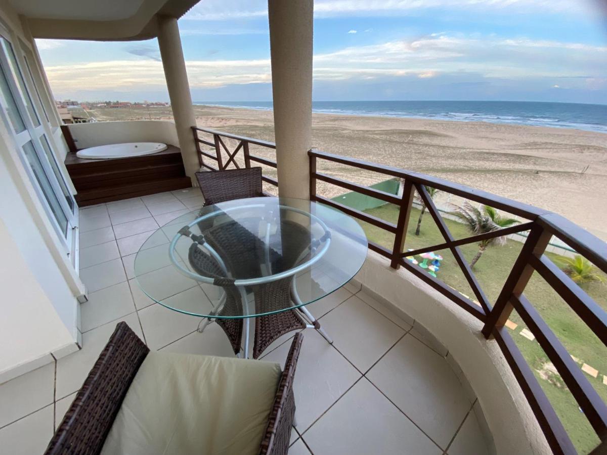 Beachfront Apt & Jacuzzi Taíba Eksteriør bilde